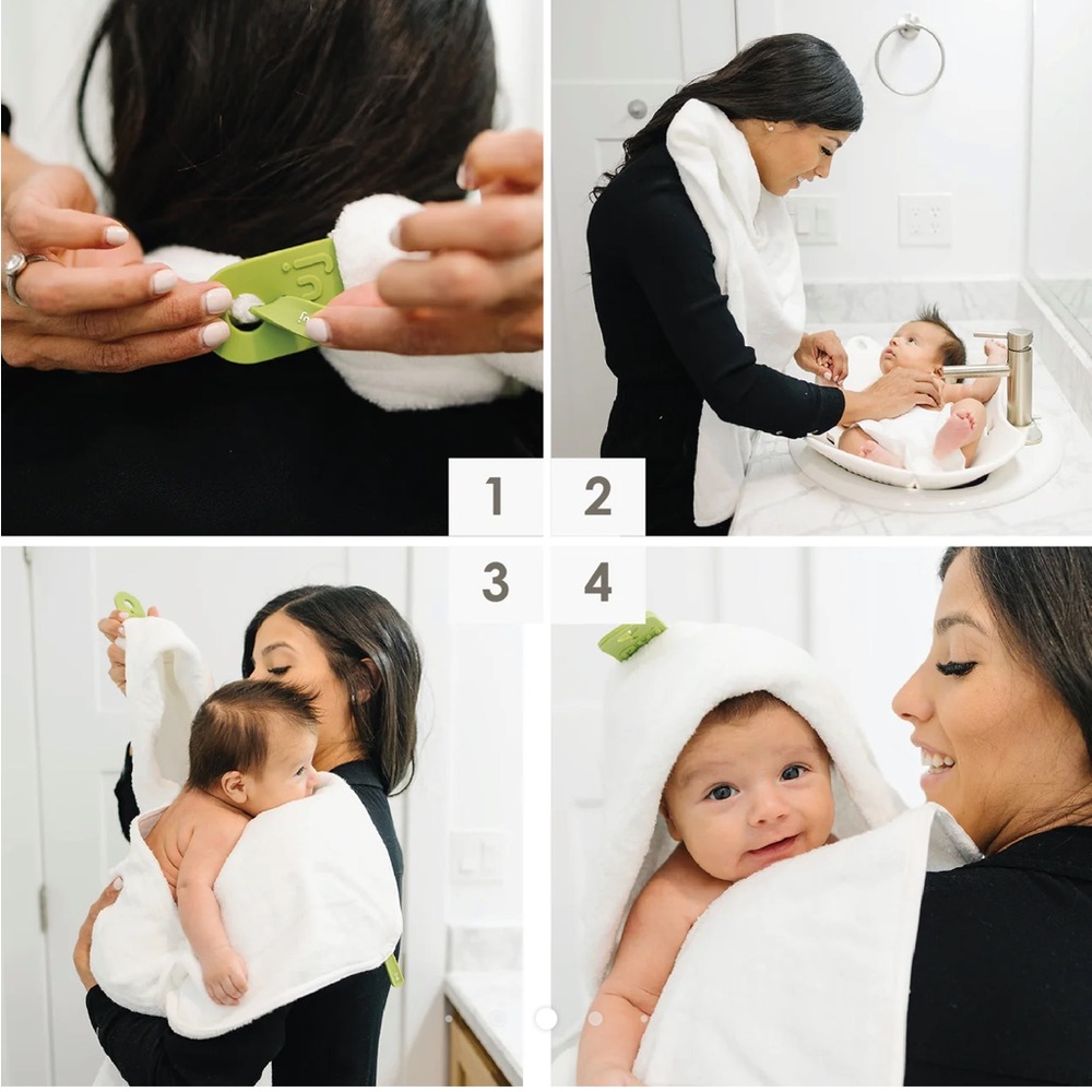 Puj Hug -Hooded Baby Towel - Picture 5 of 12